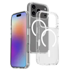  iPhone 18 Pro / 17 Pro Skal MagSafe TPU Transparent