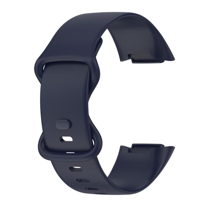 Bild 3,  Fitbit Charge 6 / 5 Armband TPU (L) Mörk Blå
