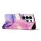  Samsung Galaxy S26 Ultra Fodral Läder Marmor Lila