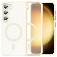 ColorPop ColorPop Samsung Galaxy S23 Skal CH MagSafe Matt Off White