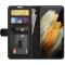  Samsung Galaxy S22 Ultra Fodral Crazy Horse Svart