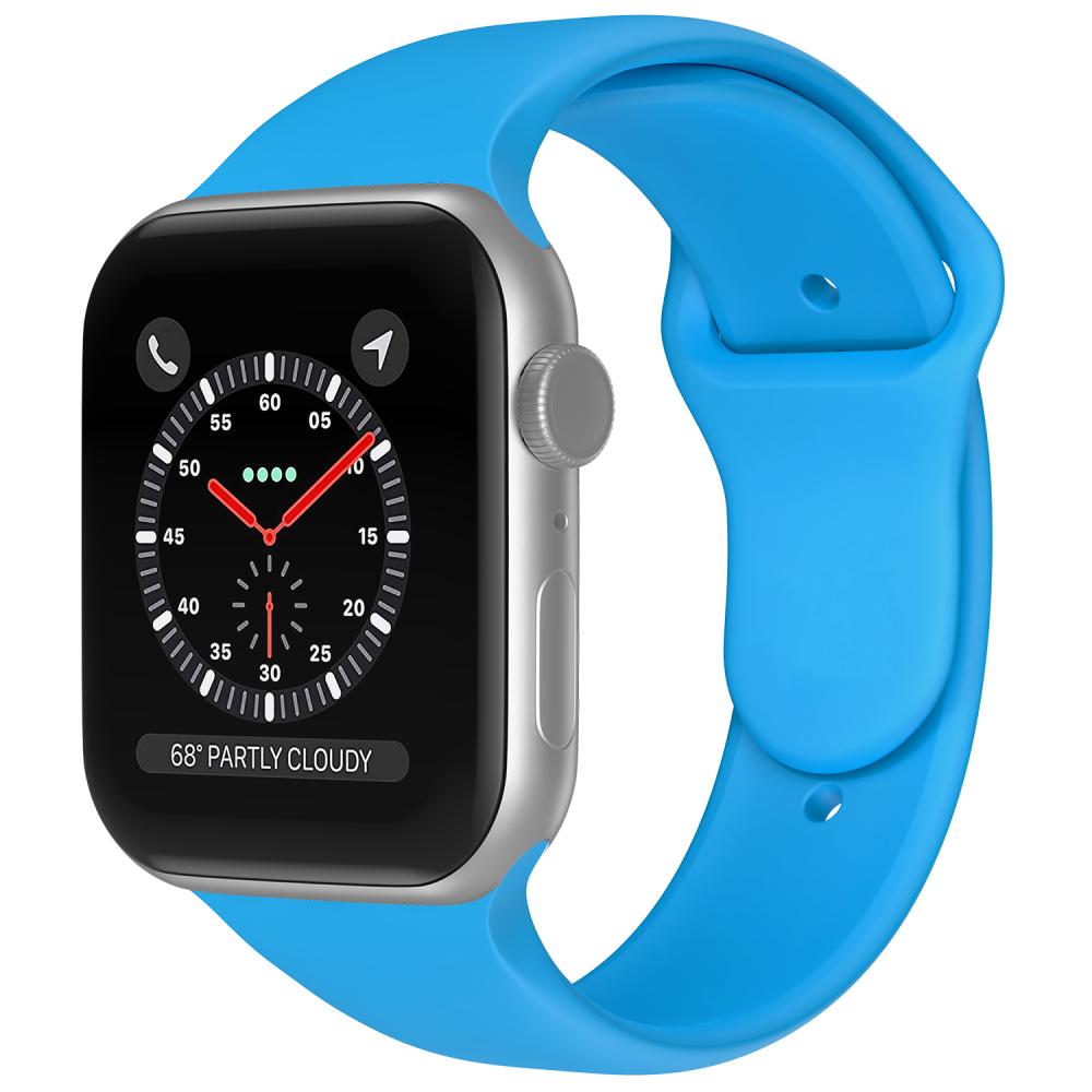 ColorPop Apple Watch 38/40/41/42 mm Silikon Armband (M/L) Blå