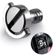  1/4" D-Ring Adapter Tripod F&ouml;r Kamerab&auml;lte / Halsrem