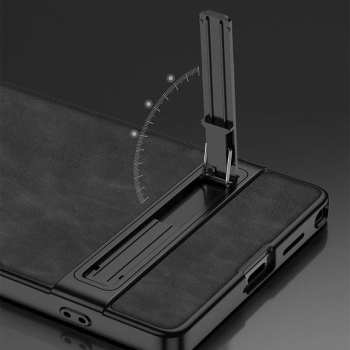 Bild 5, GKK GKK Samsung Galaxy S26 Ultra Skal Kickstand Läder Brun