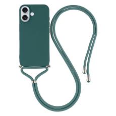  iPhone 17 Skal TPU Med Mobilsn&ouml;re Gr&ouml;n