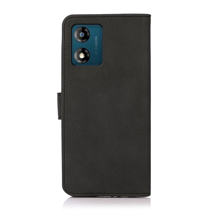 Bild 3, KHAZNEH KHAZNEH Motorola Moto E13 Fodral Matt Läder Svart