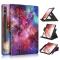 Galaxy Tab S9 Fodral Läder 360° Rotation Cosmic Space