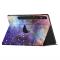  Galaxy Tab S9 Fodral Läder 360° Rotation Cosmic Space