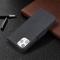  iPhone 12 Pro Max - Litchi Fodral - Svart