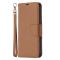  iPhone 12 Pro Max - Litchi Fodral - Brun