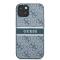 Guess Guess iPhone 13 Mini Skal PU 4G Stripe Blå
