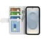  Samsung Galaxy S25 Edge Fodral Crazy Horse Läder Vit