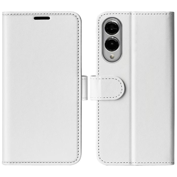 Bild 4,  Samsung Galaxy S25 Edge Fodral Crazy Horse Läder Vit