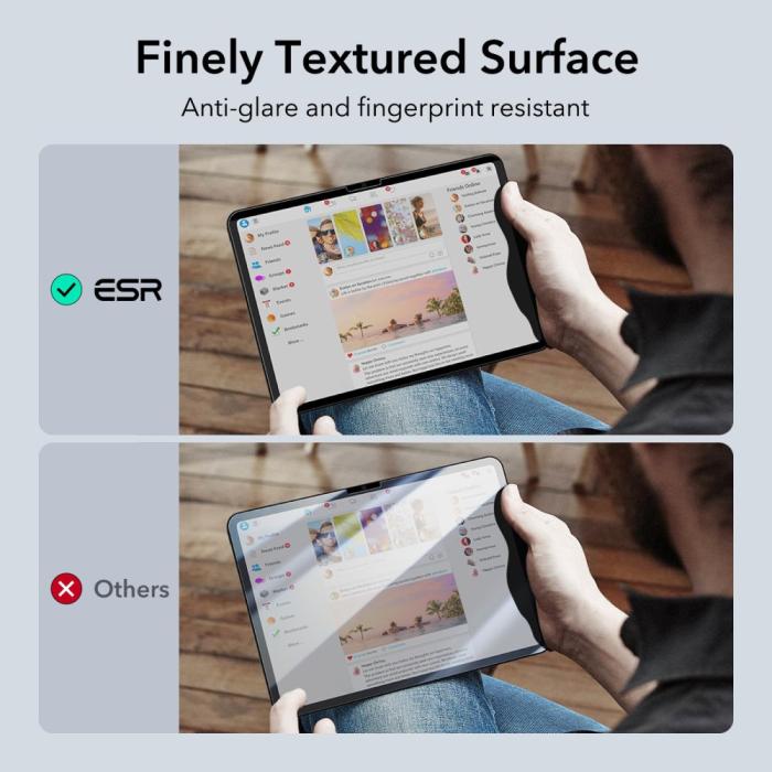 Bild 6, ESR ESR iPad Air 11 2026-2024 Skärmskydd Avtagbart Magnetisk