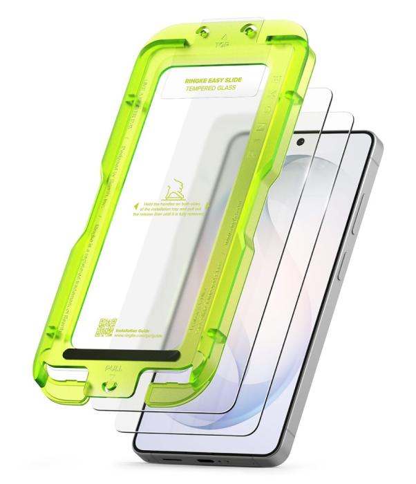 Bild 2, Ringke Ringke Galaxy S26 Ultra 2-PACK Easy Slide Skärmskydd Härdat Glas