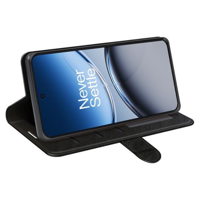 Bild 3,  OnePlus Nord 4 Fodral Crazy Horse Svart