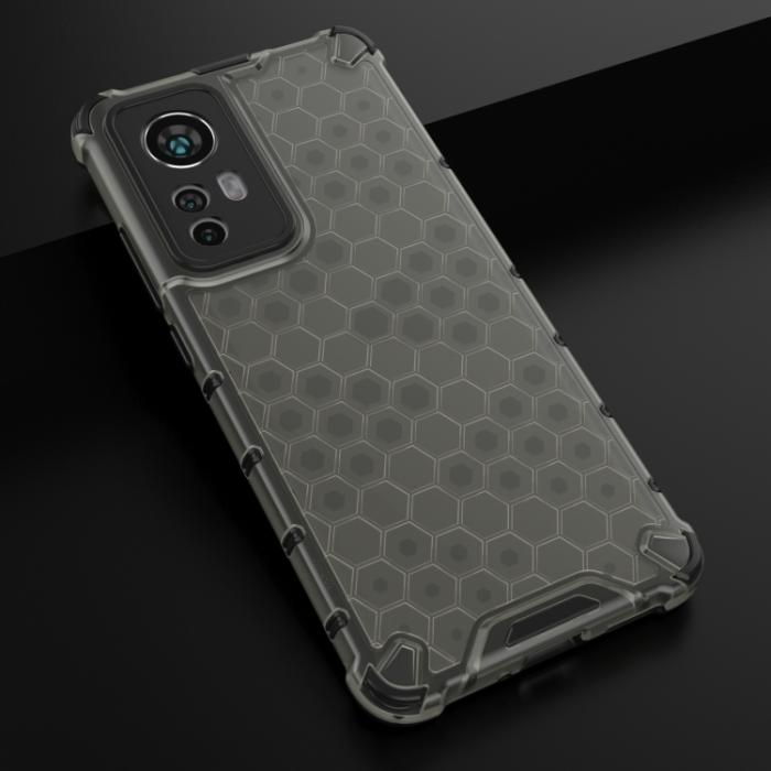 Bild 2,  Xiaomi 12 Skal Shockproof Honeycomb Svart