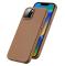 DUX DUCIS DUX DUCIS iPhone 14 Plus Skal MagSafe Grit Läder Brun