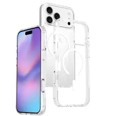  iPhone 18 Pro Max / 17 Pro Max Skal MagSafe TPU Transparent