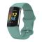  Fitbit Charge 6 / 5 Armband TPU (L) Grön