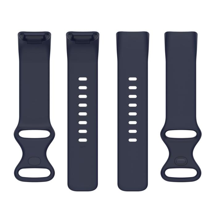 Bild 5,  Fitbit Charge 6 / 5 Armband TPU (L) Mörk Blå
