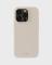 holdit holdit iPhone 16 Pro Mobilskal Silikon Ljus Beige
