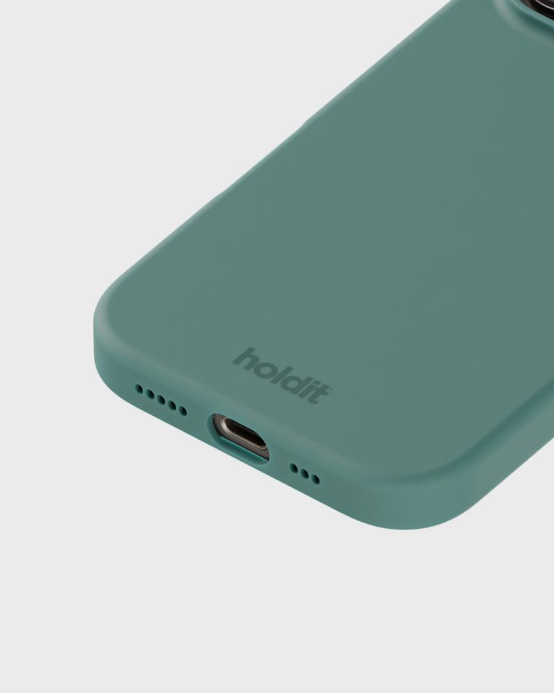 holdit holdit iPhone 16 Pro Mobilskal Silikon Moss Green