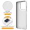  Motorola Edge 70 Skal MagSafe Kickstand Hybrid Vit
