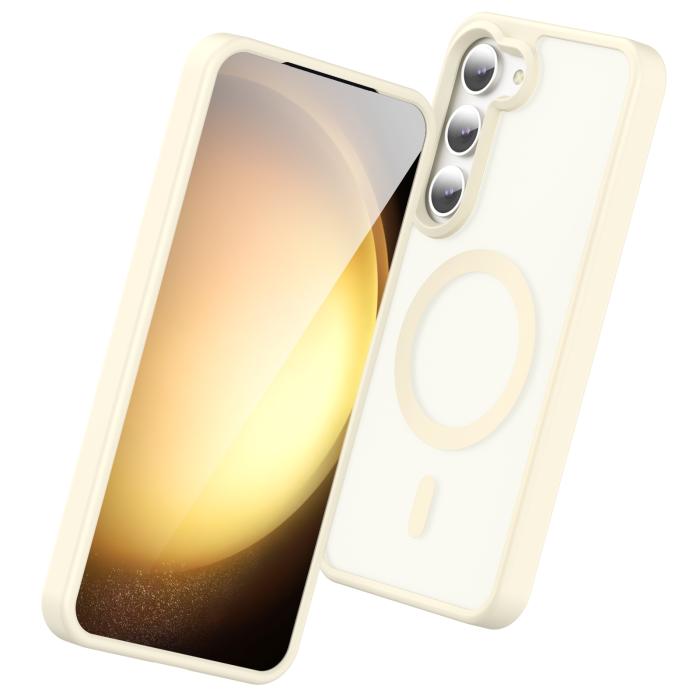 Bild 3, ColorPop ColorPop Samsung Galaxy S23 Skal CH MagSafe Matt Off White