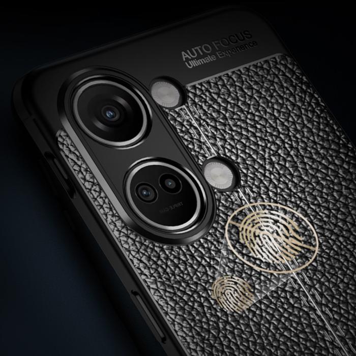 Bild 4,  OnePlus Nord 3 5G Skal Litchi Textur Blå