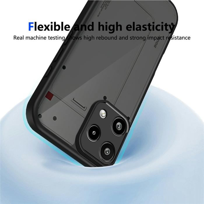 Bild 6,  Nothing Phone 3a Lite Skal Hybrid Transparent / Svart