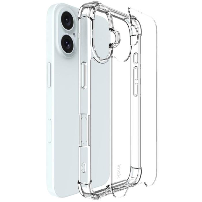 Bild 5, IMAK IMAK iPhone 16 Skal TPU Transparent