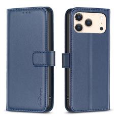 BINFEN BINFEN iPhone 17 Pro Max Fodral L&auml;der Bl&aring;