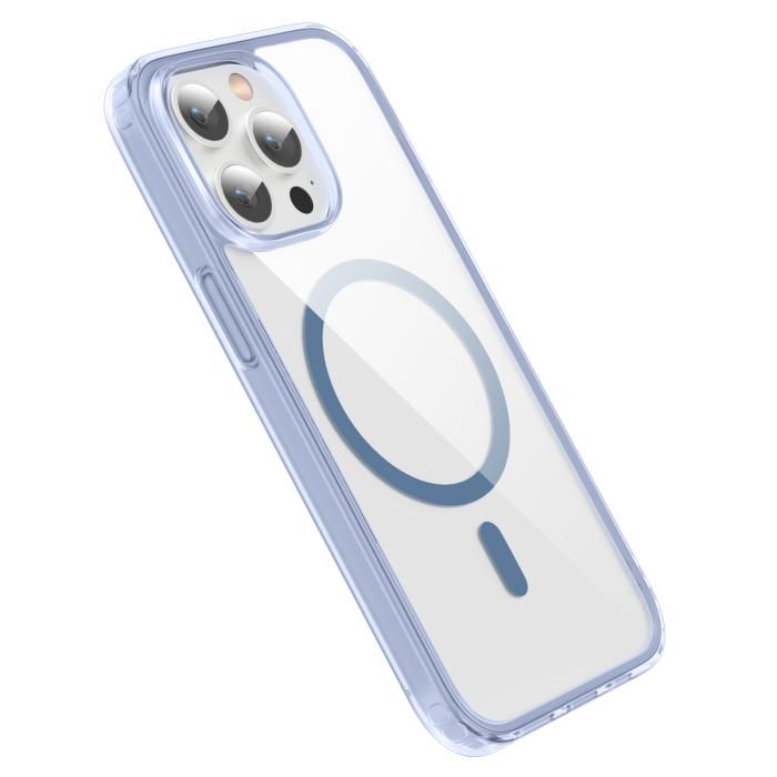Bild 3, ColorPop ColorPop iPhone 13 Pro Max Skal CH MagSafe Transparent/Ljus Blå