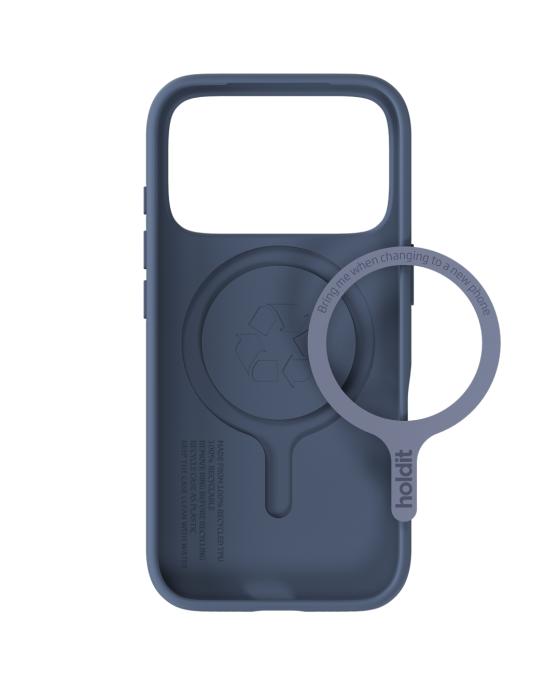 Bild 4, holdit holdit iPhone 17 Pro Mobilskal Soft MagSafe Pacific Blue