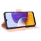 Samsung Galaxy A22 5G - Fodral Med Avtagbart Kortfodral - Roséguld