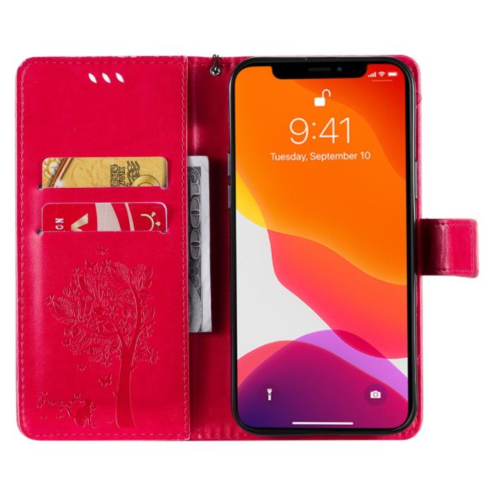Bild 4,  iPhone 13 Pro Max - Fodral Med Tryck - Rosa