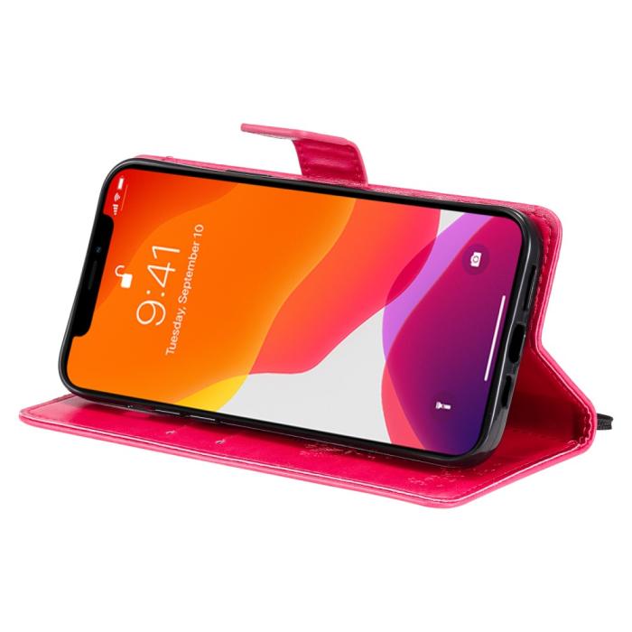 Bild 5,  iPhone 13 Pro Max - Fodral Med Tryck - Rosa