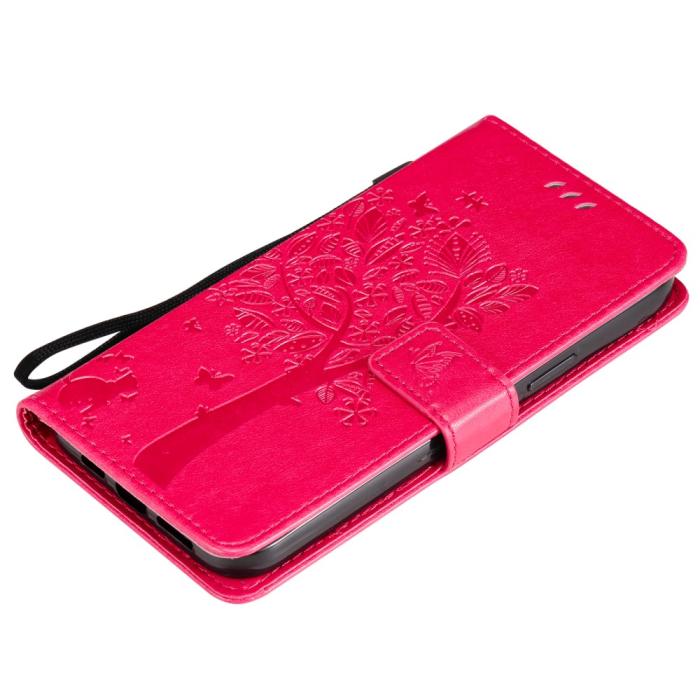 Bild 6,  iPhone 13 Pro Max - Fodral Med Tryck - Rosa