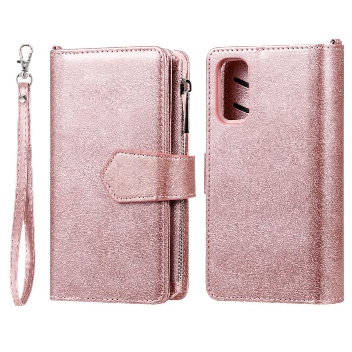 Bild 2,  Samsung S20 - 2in1 Magnet Skal / Plånboksfodral - Roséguld