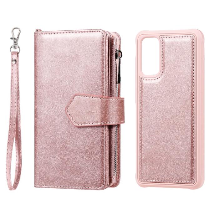 Bild 3,  Samsung S20 - 2in1 Magnet Skal / Plånboksfodral - Roséguld