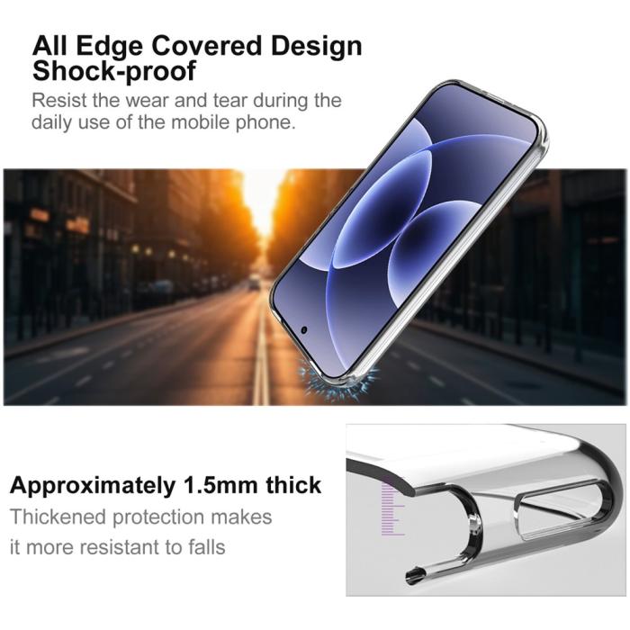 Bild 3, IMAK IMAK Xiaomi 17 Skal Soft TPU Transparent