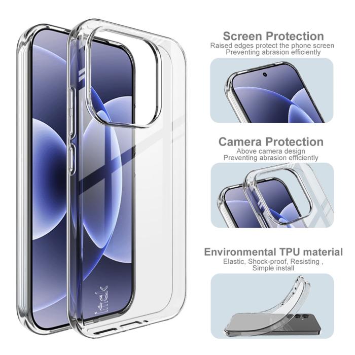 Bild 4, IMAK IMAK Xiaomi 17 Skal Soft TPU Transparent