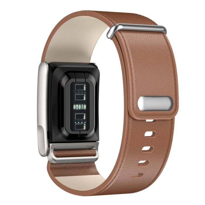 Bild 2,  Whoop MG Klockarmband Äkta Läder Brun