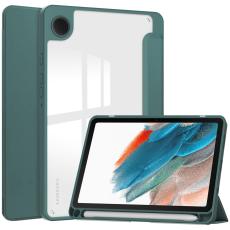  Samsung Galaxy Tab A9 Fodral Hybrid Pennh&aring;llare Gr&ouml;n