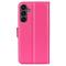  Samsung Galaxy A15 5G Fodral Litchi Läder Rosa
