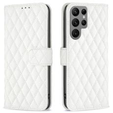  Samsung Galaxy S25 Ultra Fodral Diamond L&auml;der Vit
