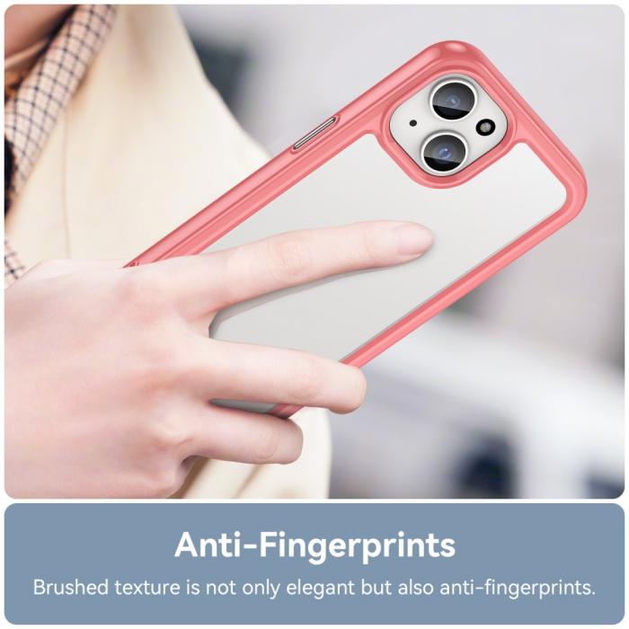 Bild 4,  iPhone 15 Skal Akryl/TPU Röd