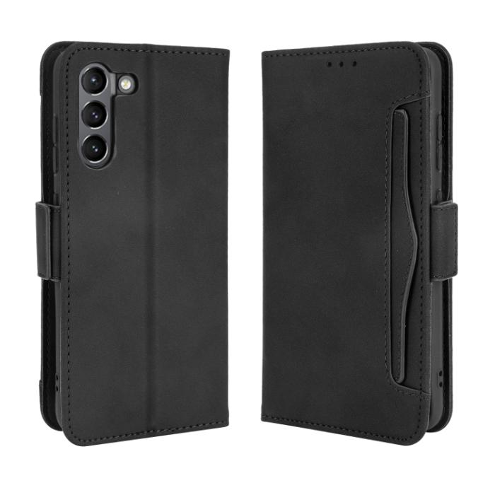 Bild 2,  Samsung Galaxy S21 FE Fodral Med Avtagbart Kortfodral Svart