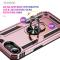  iPhone 17e / 16e Skal Shockproof Hybrid Ring Roséguld